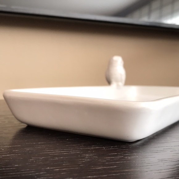 Threshold Stoneware Owl Tray / Serving Platter - Picture 10 of 12